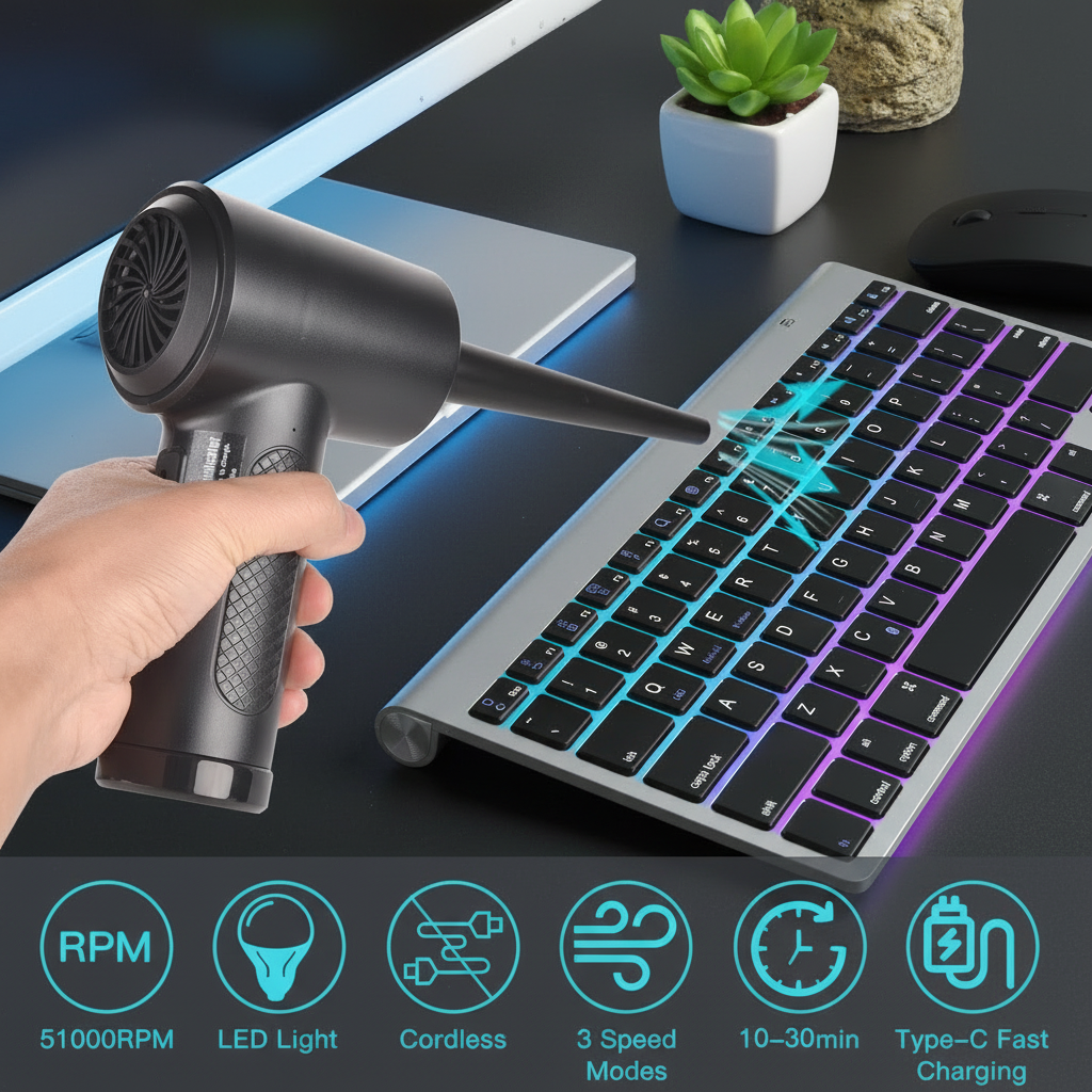 High Powered Keyboard Duster