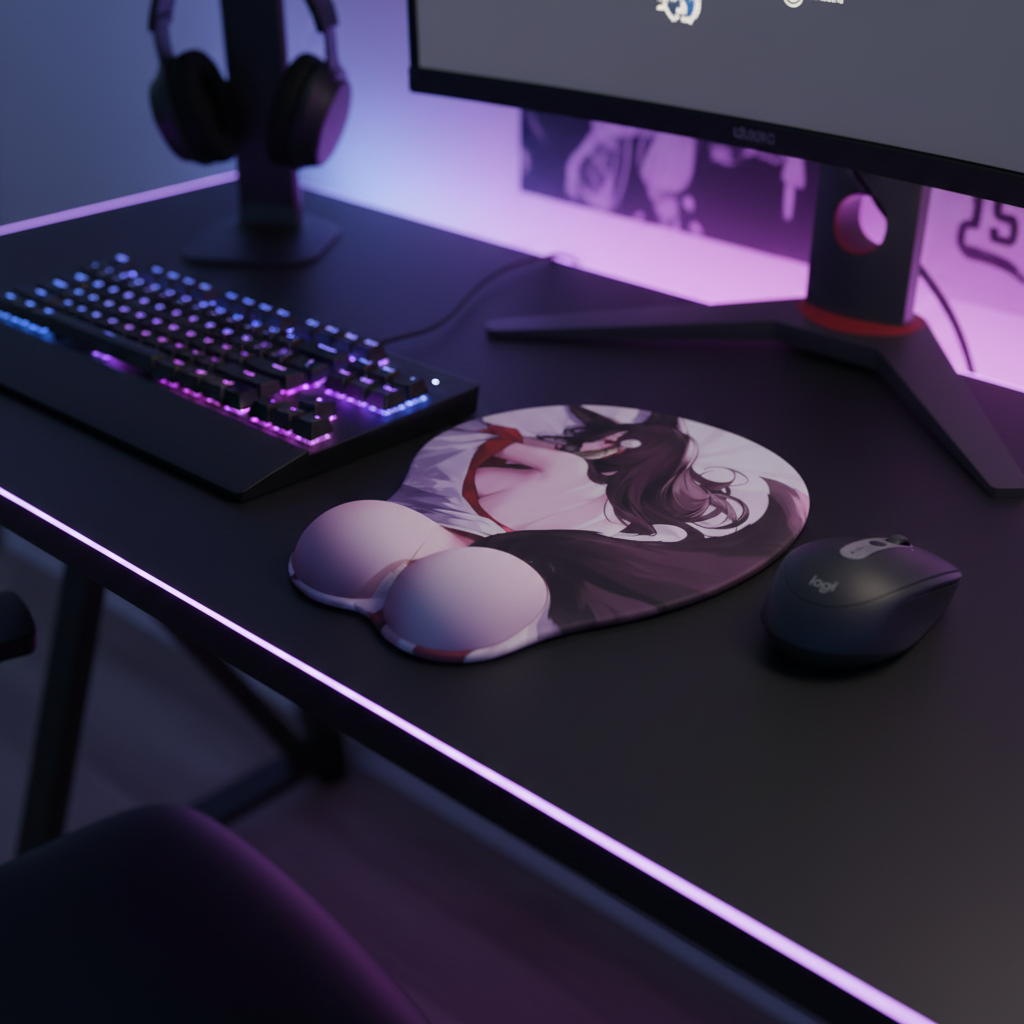 Custom Boob Mousepad - Large
